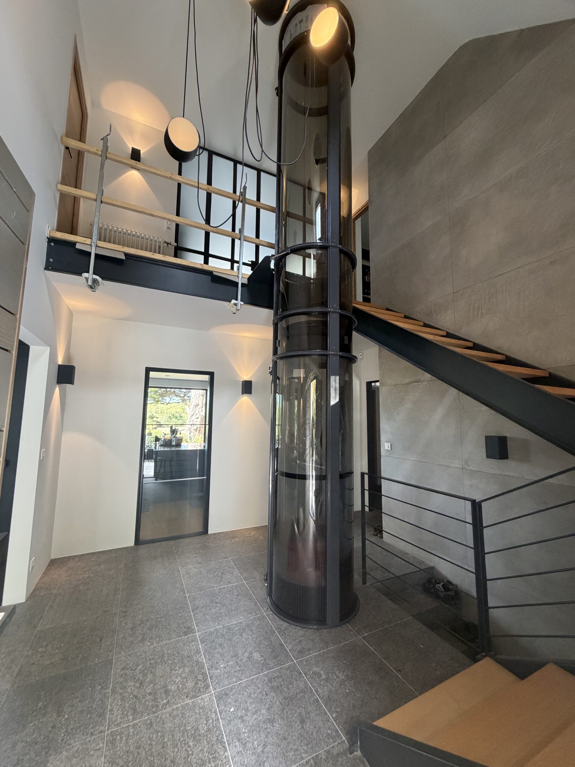 Ascenseur pneumatique PVE privé
